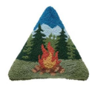 Campfire Pillow