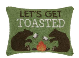 Let's Get Toasted Pillow