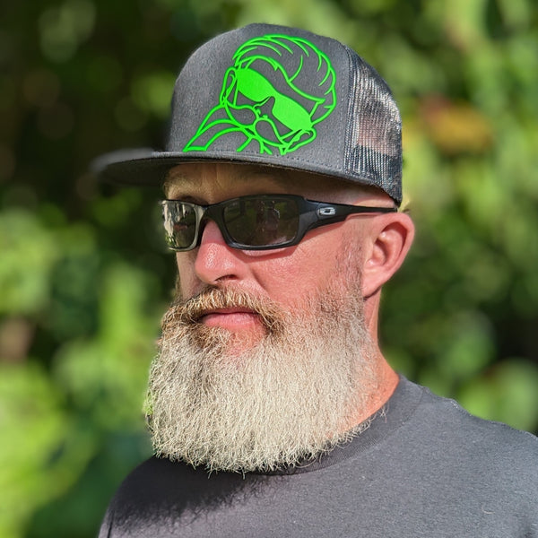 Hoppy Camper Insignia Hat with Green Logo